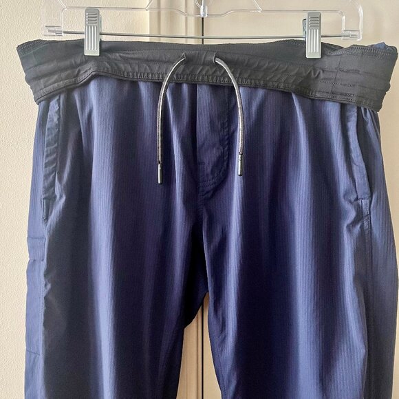 Men’s Lululemon Seawall Track Pant 2.0 Deep Navy / Black Size Large - Picture 9 of 10
